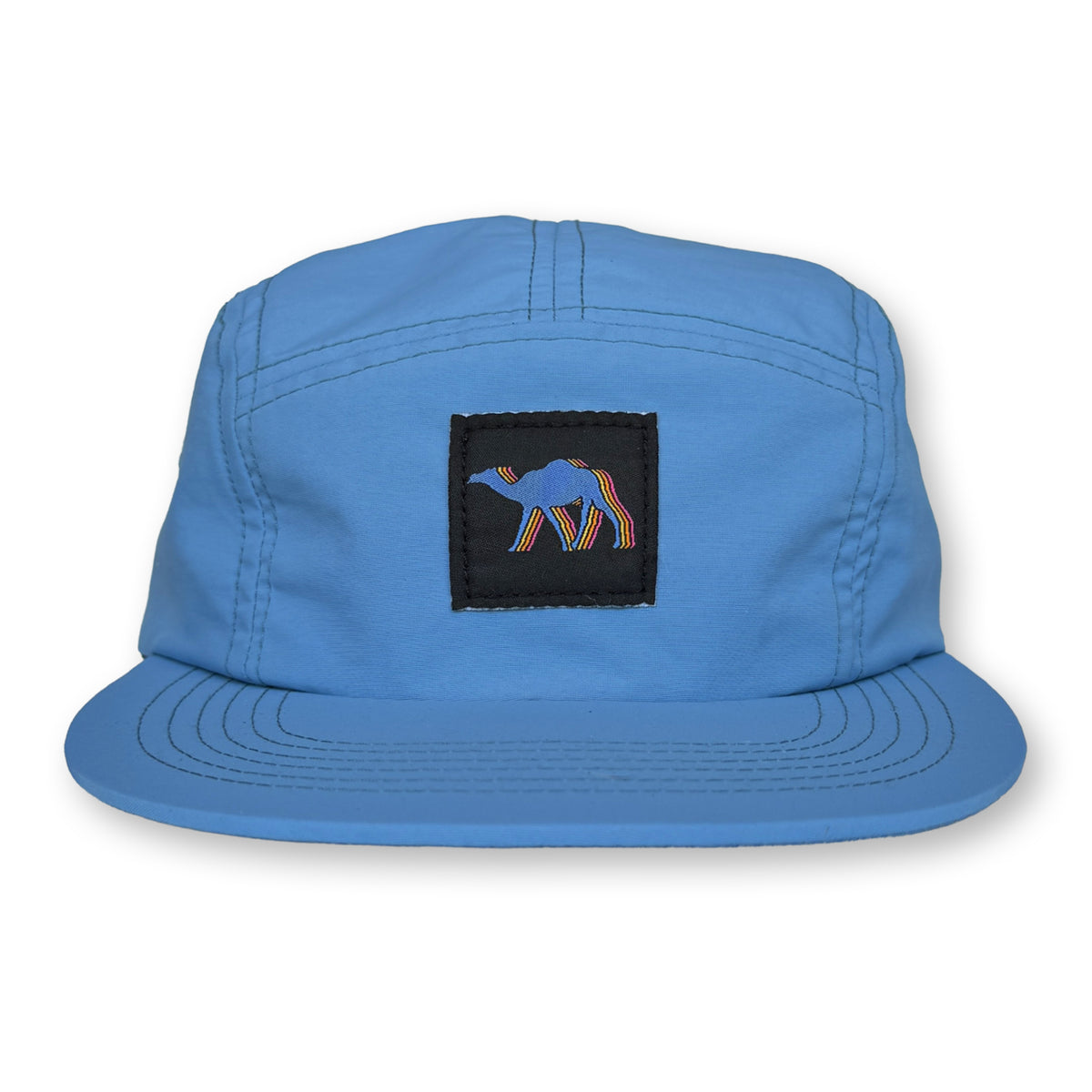 Camel Five Panel Camp Hat / Carolina Nylon with Egyptian Camel Patch