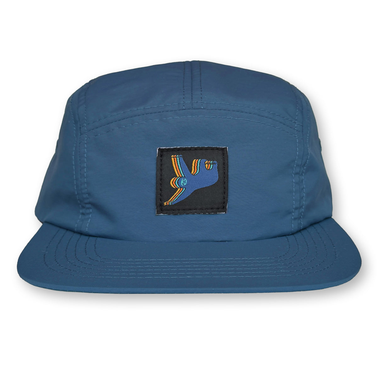 Sloth Five Panel Camp Hat / Oxford Nylon with Contra Sloth Patch