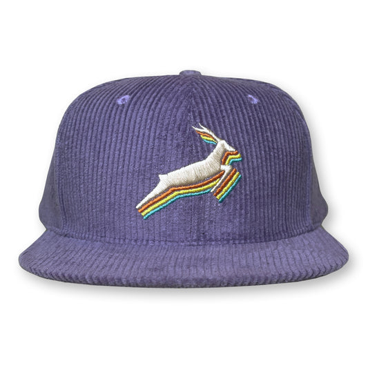 Antelope Corduroy Hat / Amethyst Corduroy with Marcona Almond Antelope