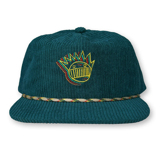 Ween Rope Hat / Nuclear Algae Corduroy with Flaxen Boognish