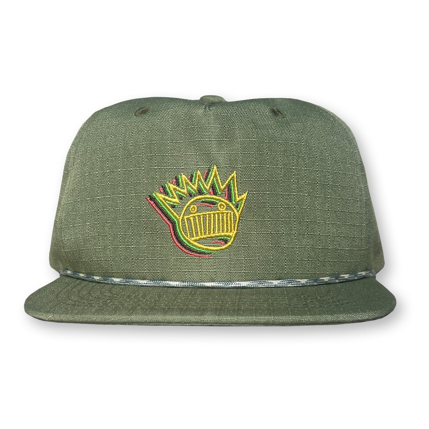Ween Rope Hat / Lima Bean Ripstop Nylon with Limoncello Boognish