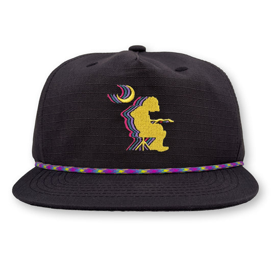 Widespread Panic Rope Hat / Cuban Ripstop Nylon with Dandelion Mikey