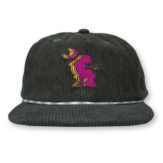 Widespread Panic Rope Hat / Salamander UV Shift Corduroy with Magenta Mikey