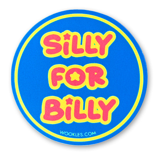 Billy Strings Silly for Billy Sticker