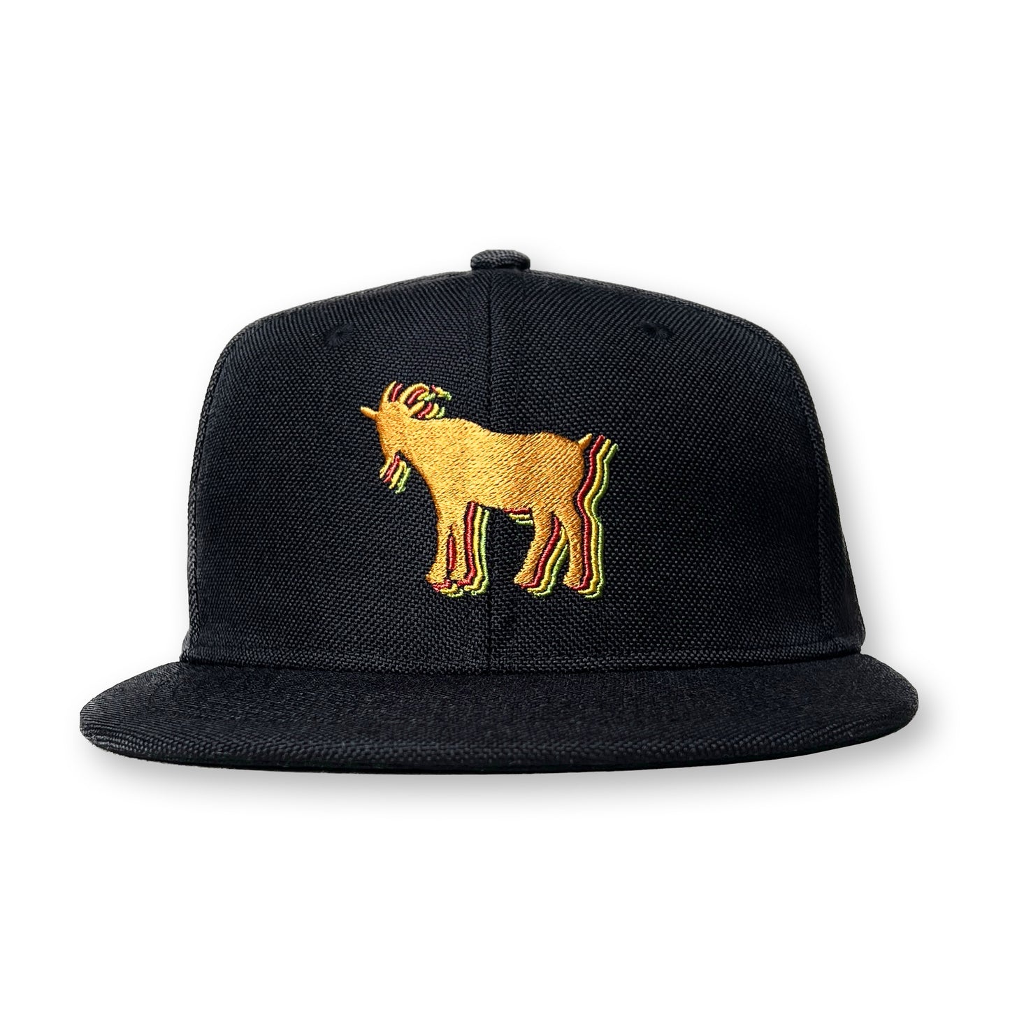 Billy Strings Goat Hemp Hat / Coal Hemp with Cantaloupe Goat