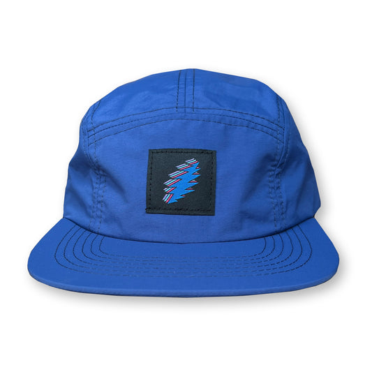 Bolt Camper Hat / Blueberry Nylon with Wildberry Bolt Patch