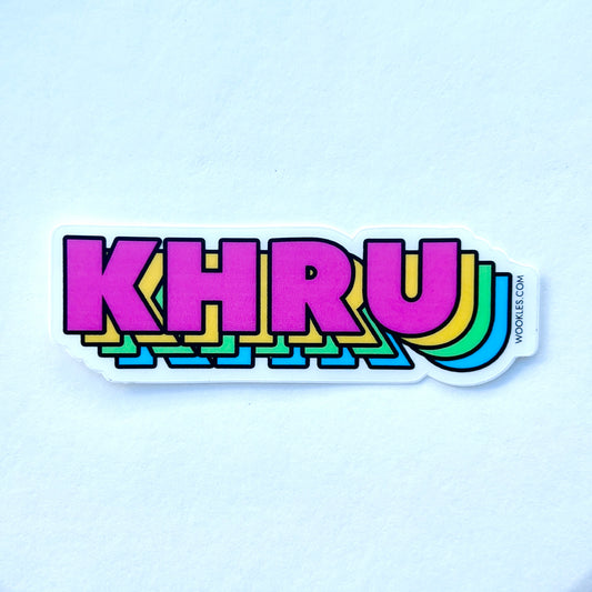 Khruangbin khru Sticker