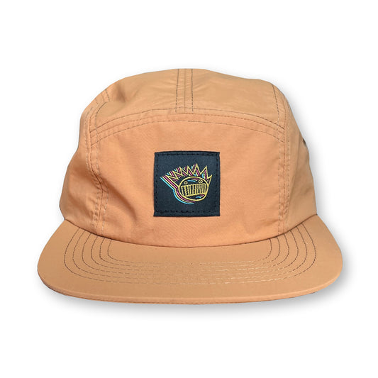 Ween Five Panel Camp Hat / Tamarind Nylon with Wheat Boognish Patch