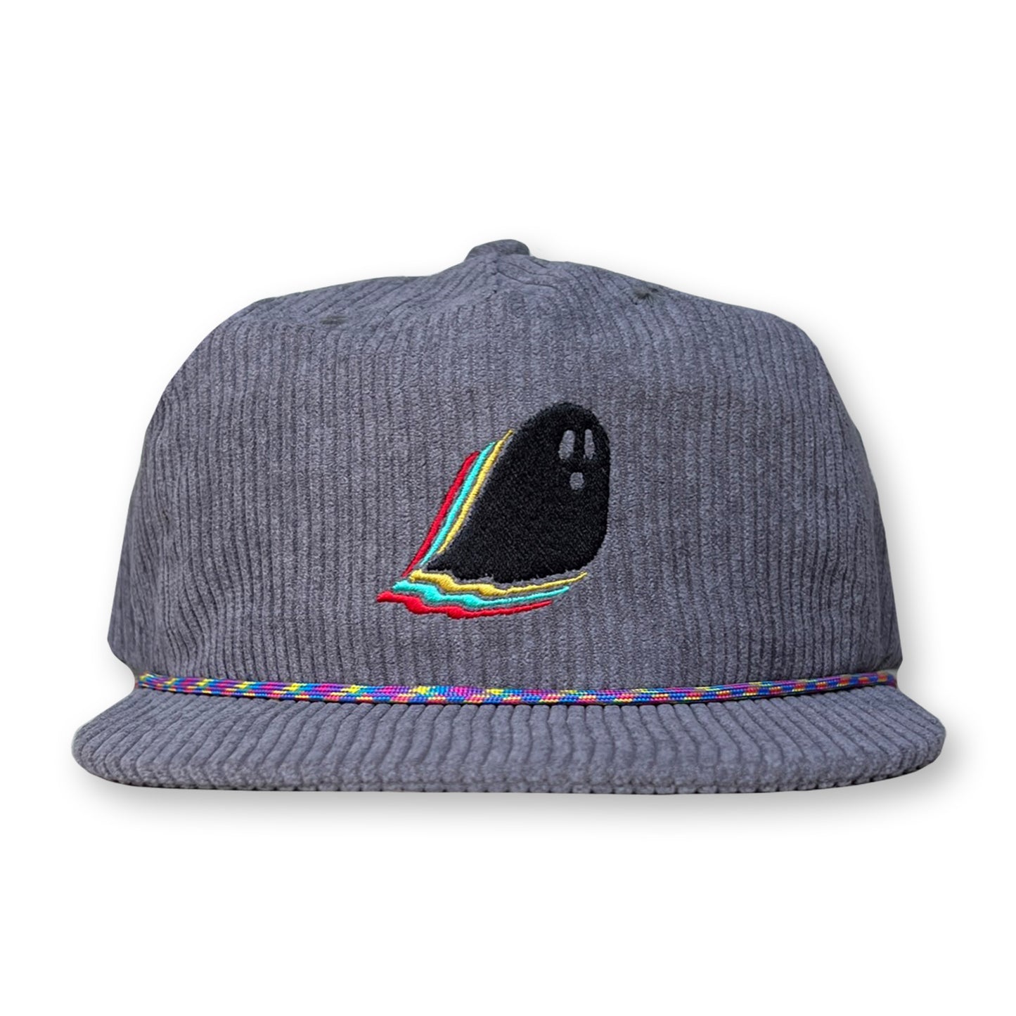 Ghost Rope Hat / Koala Corduroy with Jet Ghost