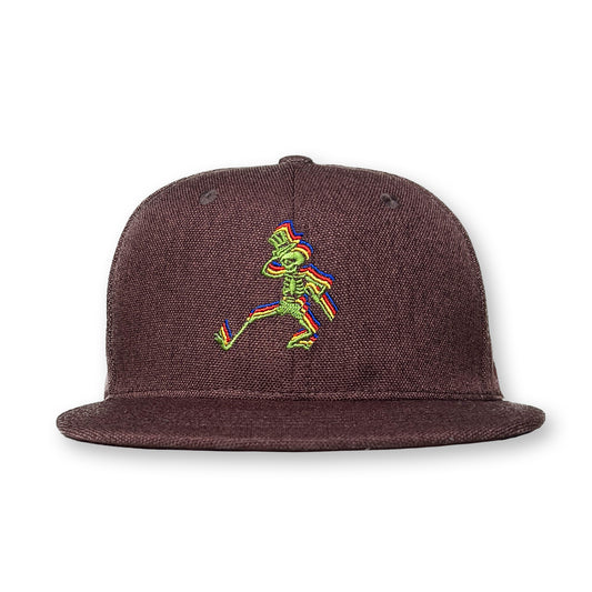 Skeleton Hemp Hat / Brownie Hemp with Edamame Skeleton